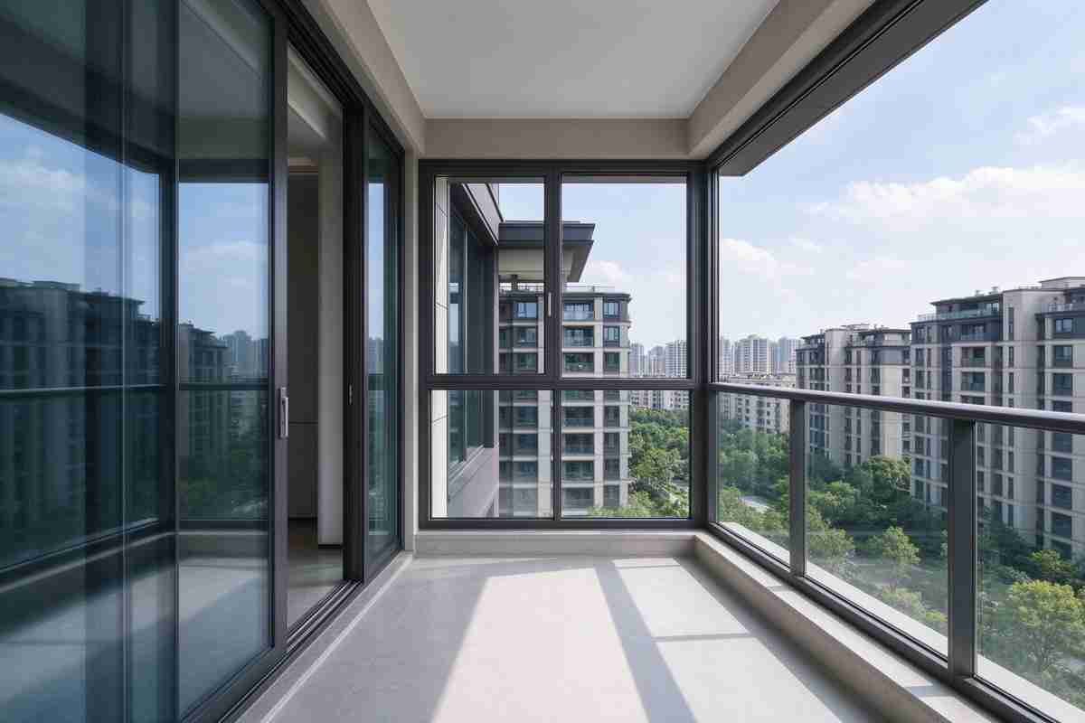 南通海门区海门万科半岛75CI封阳台多少钱？免费量尺报价